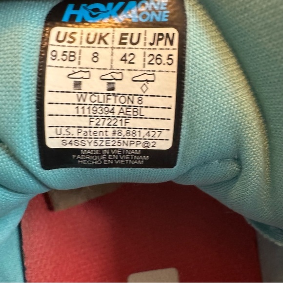 Hoka Women's Clifton 8 Every Day Running and Walking Shoes - Picture 6 of 7